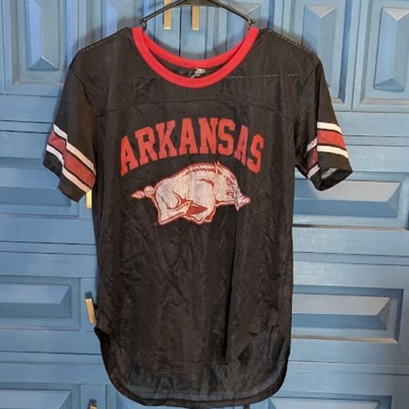 J29 RECYCLED KARMA Razorbacks Jersey - Picture 1 of 6